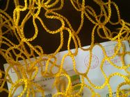 Yellow HDPE Monofilament Fishing Nets PES Yarn For Trawl / Purse Seine Nets