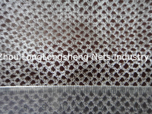 Large Casting HDPE Fishing Gill Nets / Knotless Fishing Net Decoration